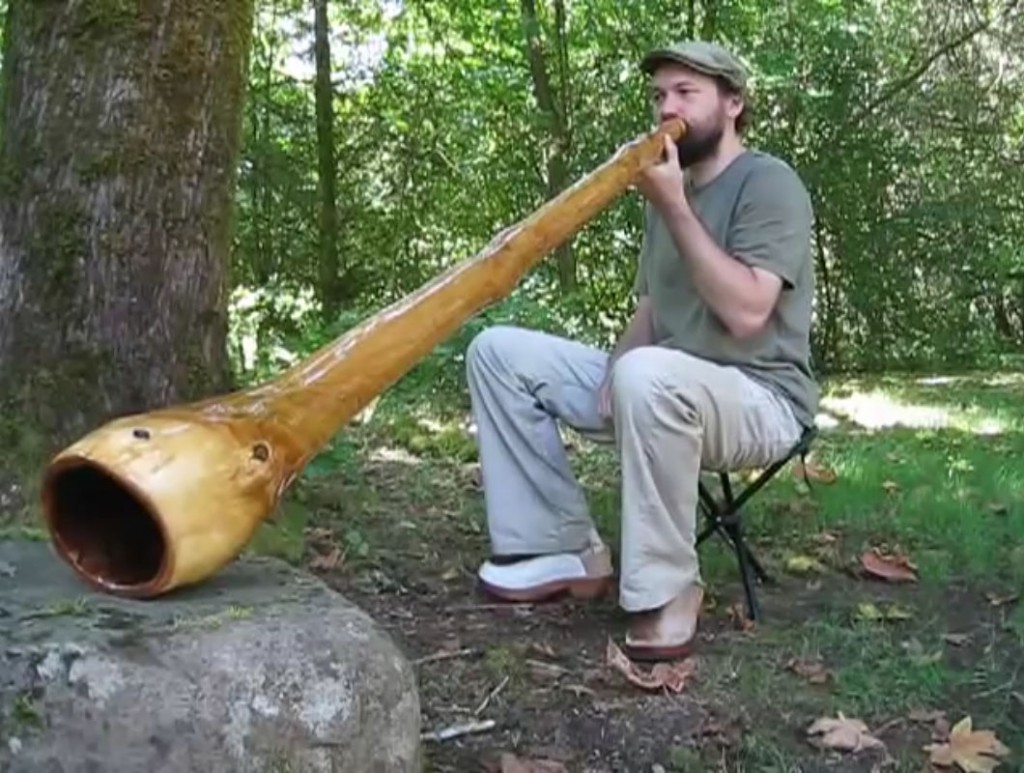 is a didgeridoo (the droning Aboriginal Australian wind instrument)?