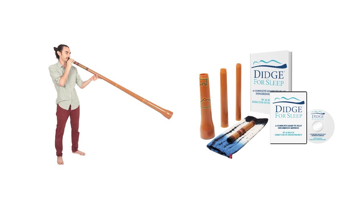 Purchase the Didge For Sleep introductory Package, which includes a 90-minute tutorial DVD, 37-Chapter Handbook, Travel Didgeridoo, and access to our online video library (over 10 hours of tutorials) and member discussion forum.
