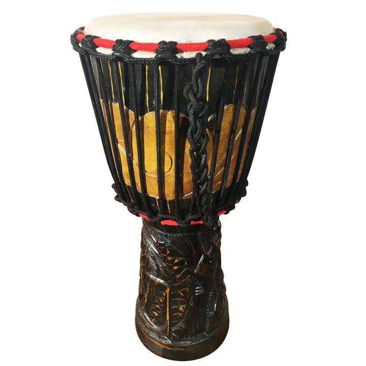 hand carved djembe african hand drum