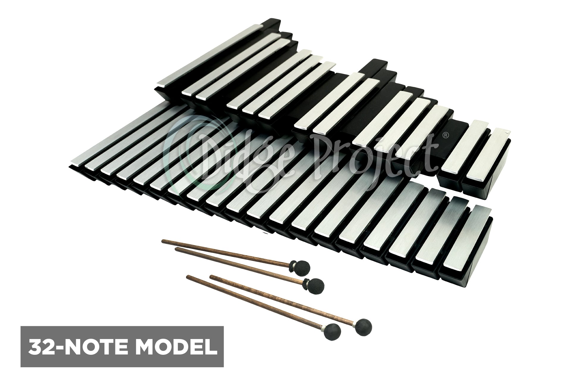 Chromatic Mallet Harp Deluxe 12Tone Xylophone (25 and 32note models