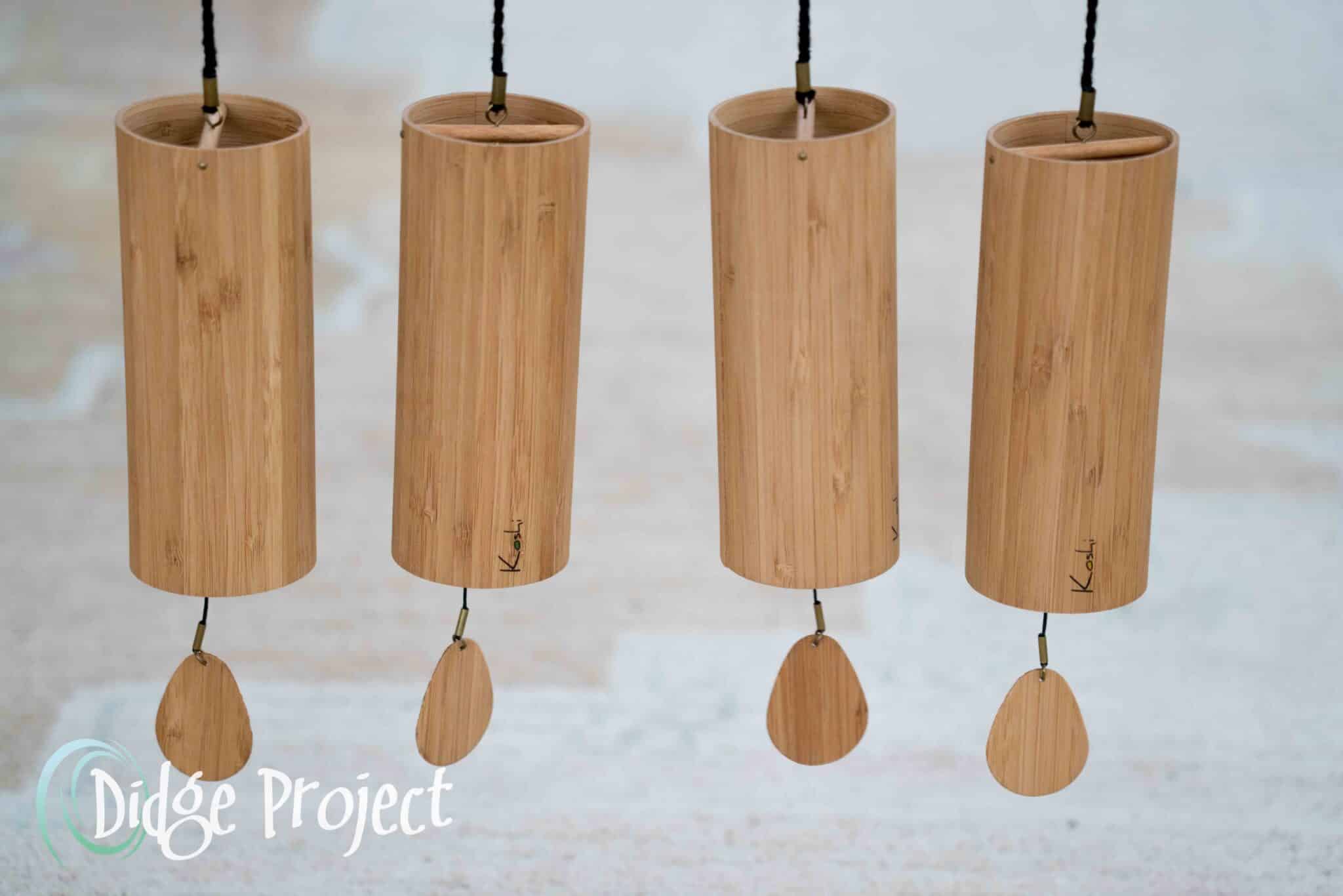 Koshi Chimes Aria, Ignis, Aqua & Terra models and Full Sets Didge