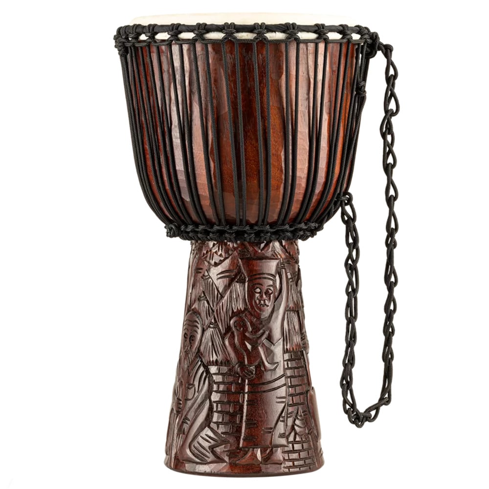 Professional African Style "Village" Djembe by Meinl (2 Sizes) - Image 2