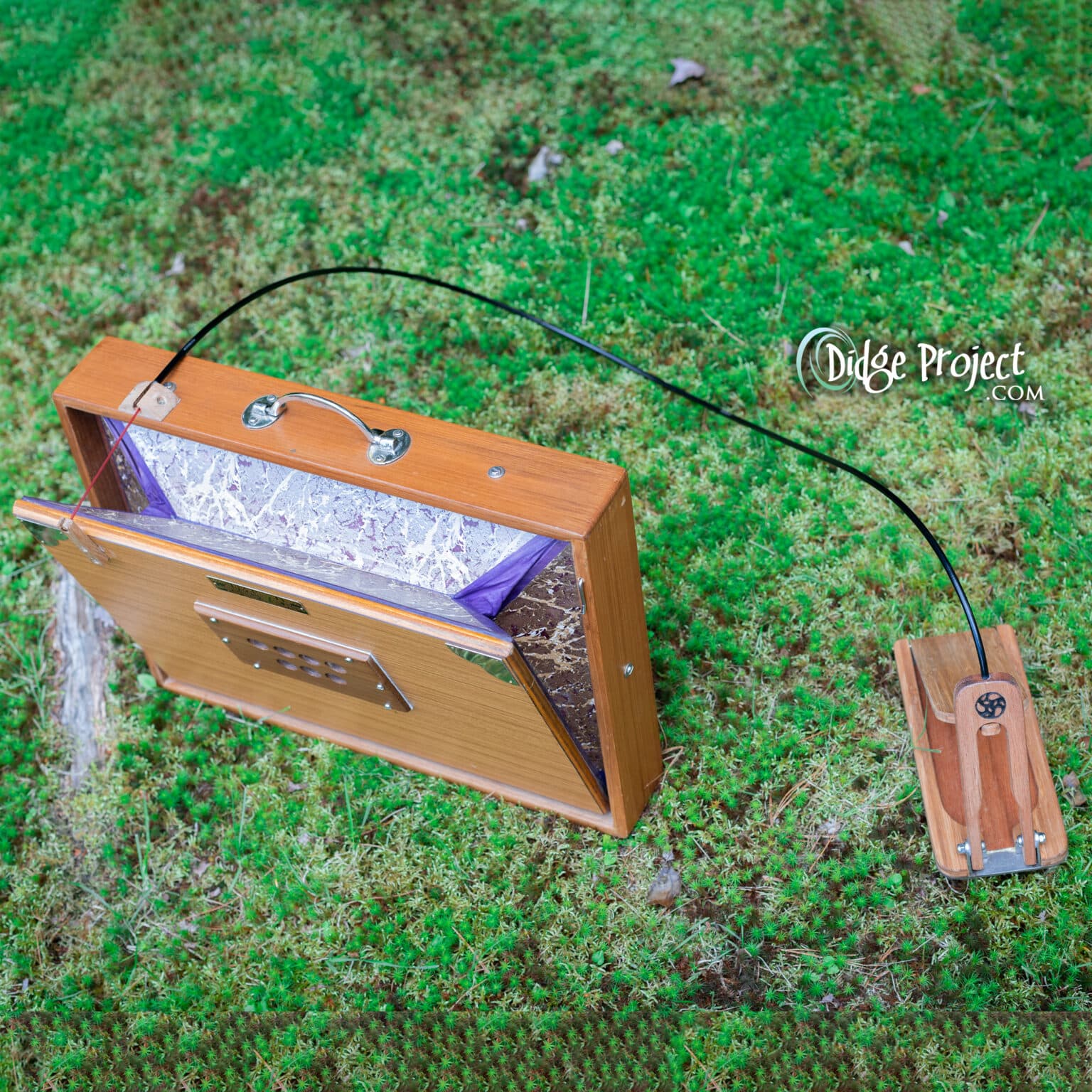 Shruti Box Foot Pedal by Bowring Didge Project