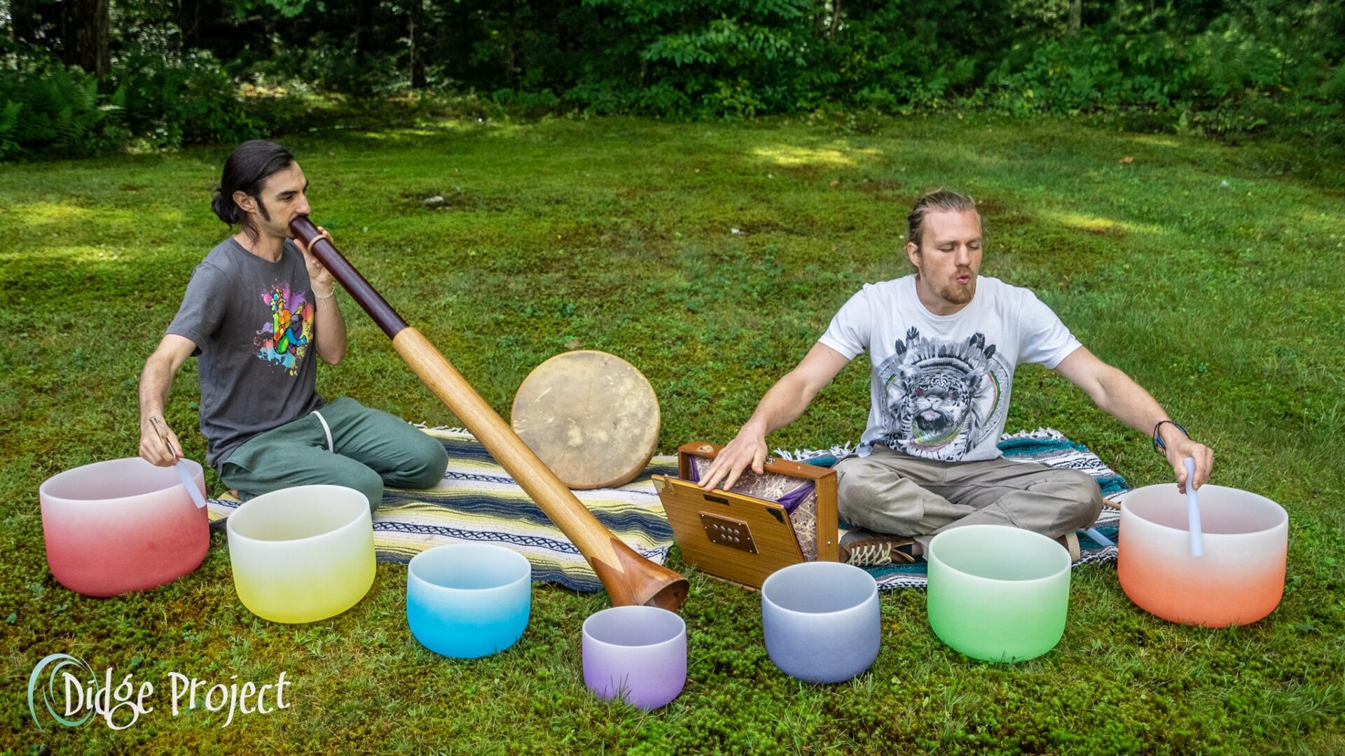 440hz Crystal Singing Bowls Color-Frosted: 7-Bowl Chakra Set and Individual Bowls from Meinl Sonic Energy - Image 3