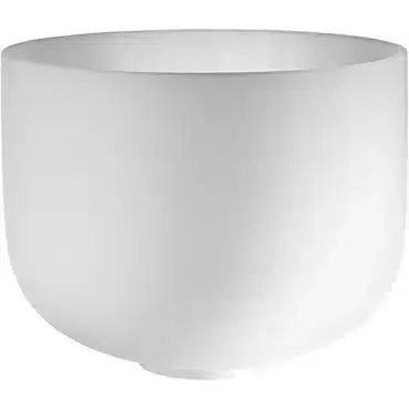 meinl white frosted crystal bowl 12